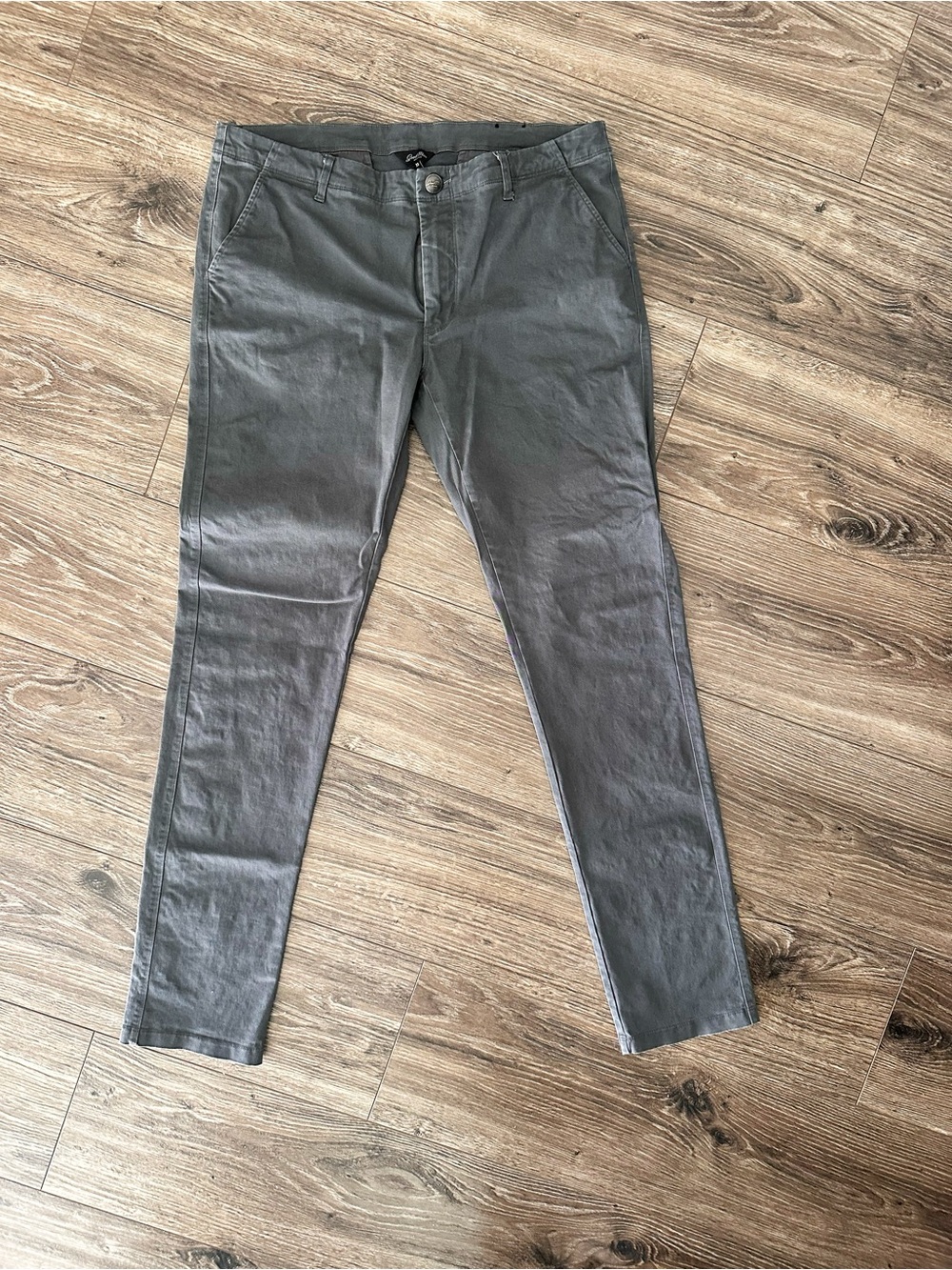 Good Man Brand Slim Chinos in Charcoal